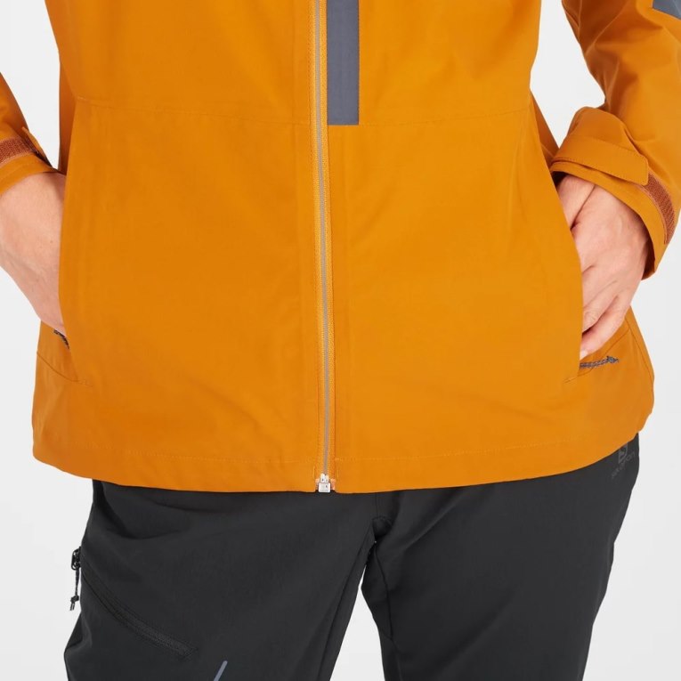 Chaquetas Shell Salomon Outrack Impermeables 2.5L Mujer Mango | MX ERTQ460